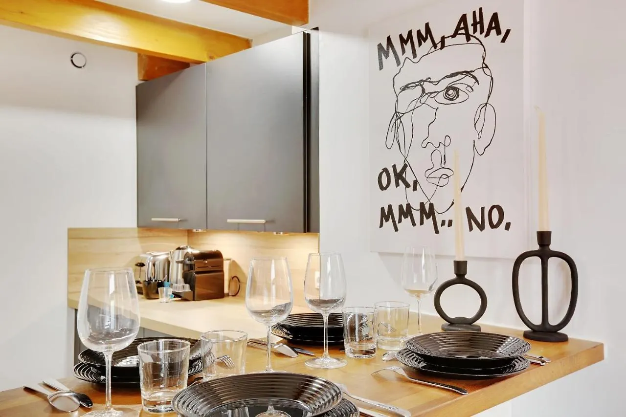 Chic Apartment - 1Br 4P - Gare Du Nord 巴黎