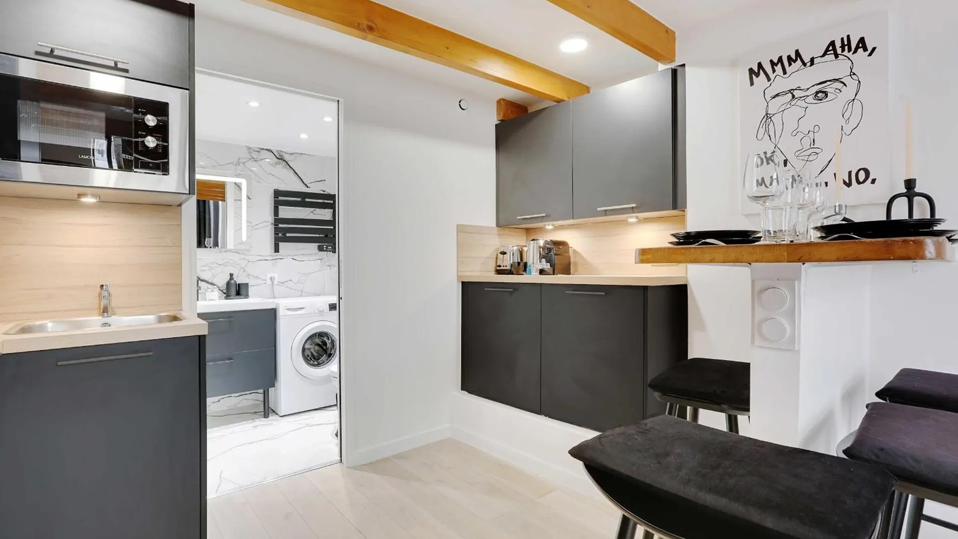 Chic Apartment - 1Br 4P - Gare Du Nord 巴黎