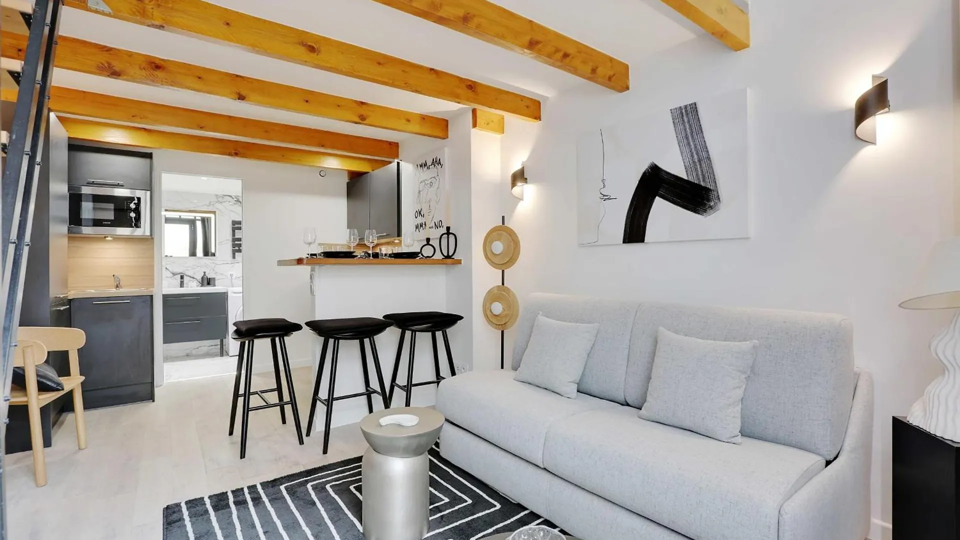 Chic Apartment - 1Br 4P - Gare Du Nord Paris 0*,